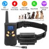 Dog Training Collar IPX7 Waterproof Pet Beep Vibration Electric Shock Collar